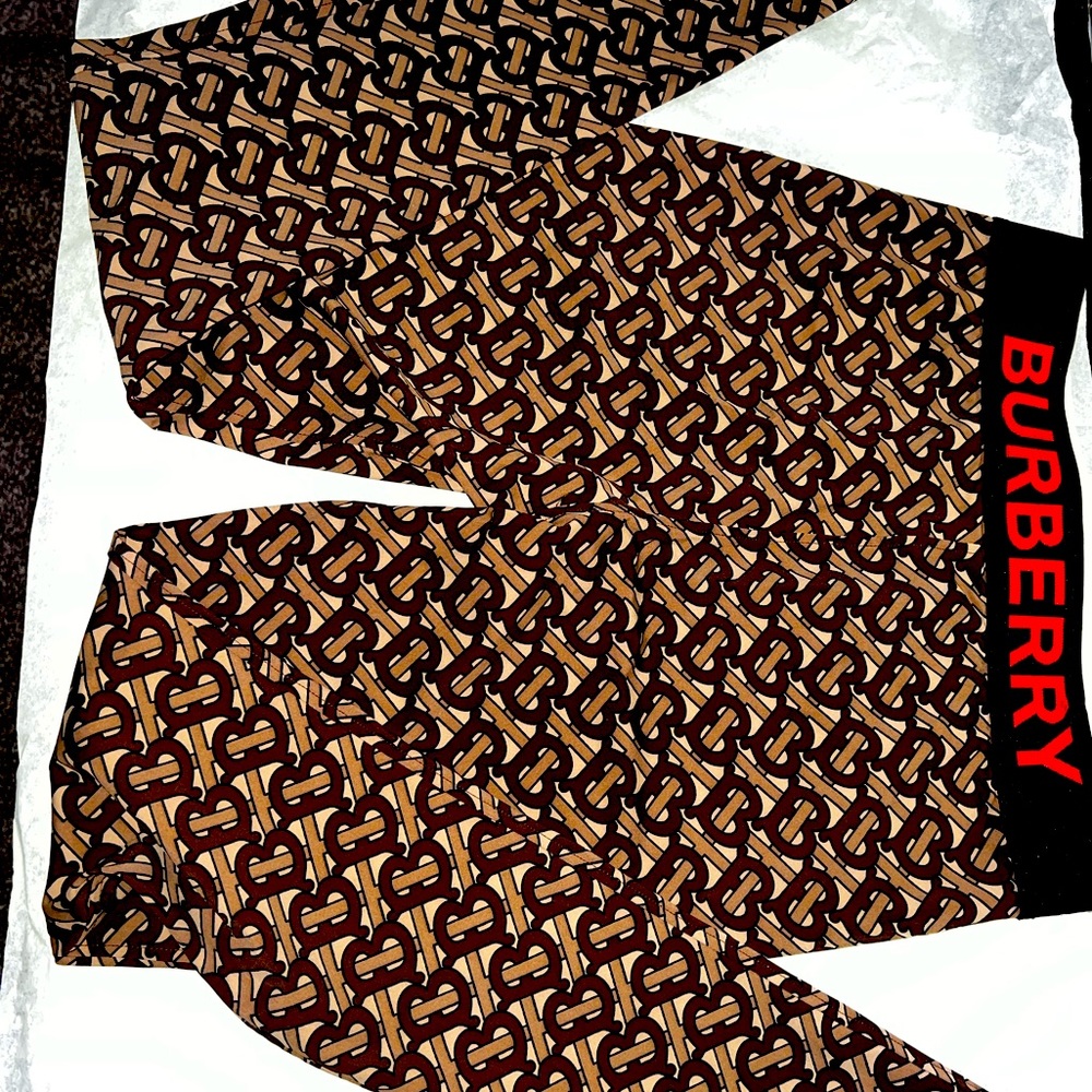 Burberry monogram leggings